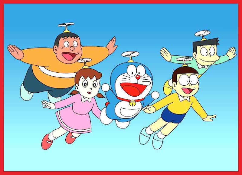 25+ Terbaru Gambar Kartun Doraemon Dan Kawan Kawan