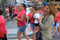 Bajada de cuadrillas de las fiestas de Llano