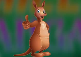 Play Games4King Skillful Kangaroo Escape Game