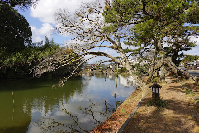 島根県松江市北堀町塩見縄手の遊歩道