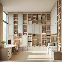 Keep the Floor Clear with Built-In Furniture