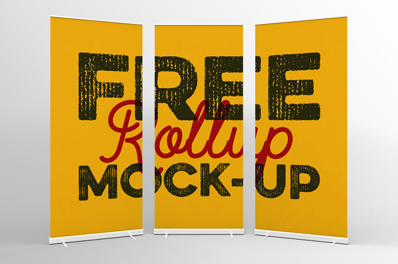 Free Rollup Banner Mock-up