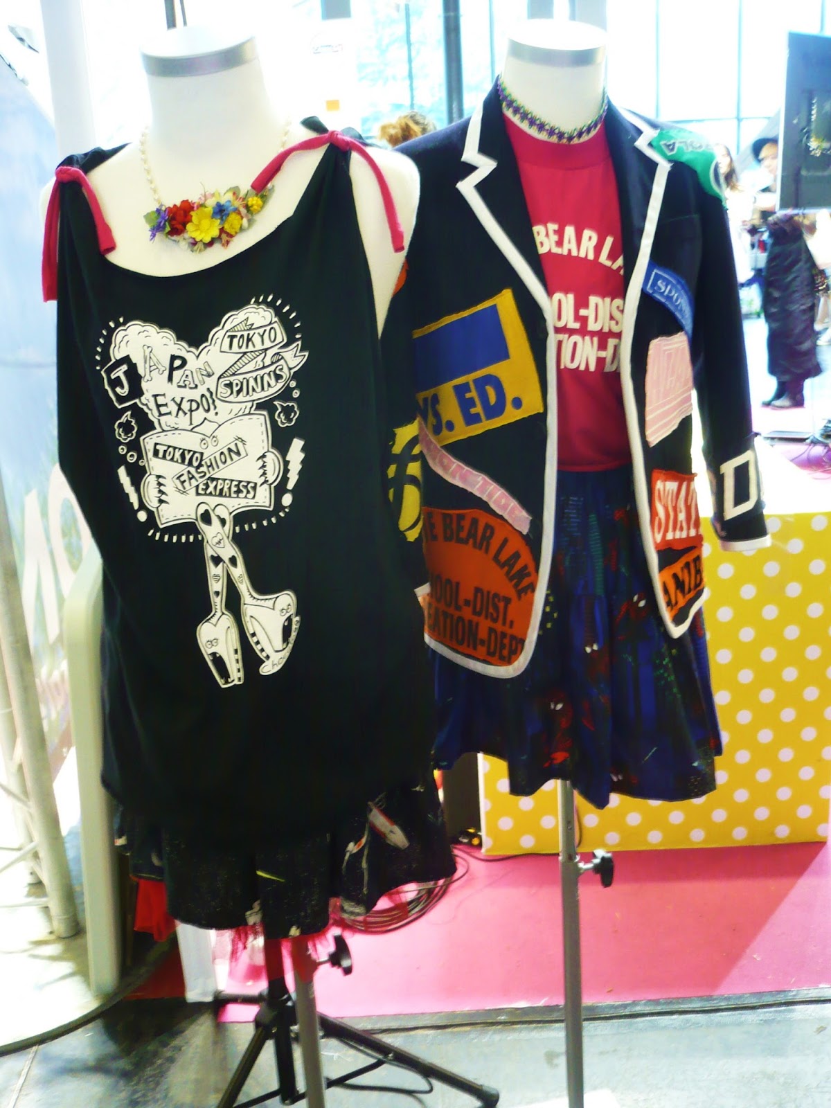 ... Kawaii.i staff, right is an original outfit from Kyary Pamyu Pamyu