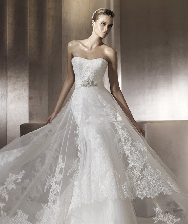 I think I died and went to bridal heaven Pronovias 2012 Costura 