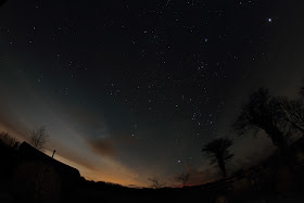 Dark skies in Wales