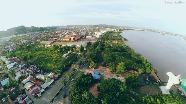 Foto Udara Jembatan Mahakam Kota Samarinda