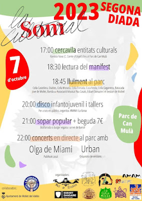 Cartell segona diada Cultural Mollet