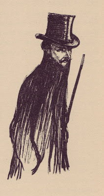 Image by Charles Huard for the first edition of L'Écornifleur by Jules Renard, 1892. Also included in The Sponger, the English translation of the novel