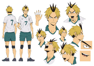 โคกาเนะงาวะ คันจิ (Koganegawa Kanji: 黄金川 貫至) @ Haikyuu!! ไฮคิว!! คู่ตบฟ้าประทาน