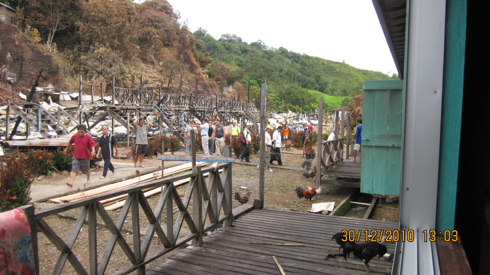 Mencari anugerah ALLAH 2011 Rumah  saya terbakar