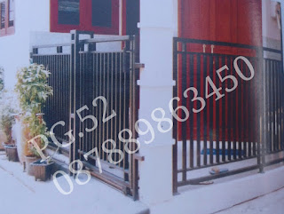 Harga Pagar Besi Minimalis Malang 087889863450 | Pintu Gerbang Rumah Minimalis