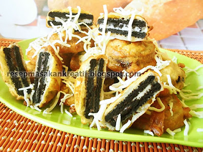 Resep Oreo Goreng Pancake Enak & Renyah