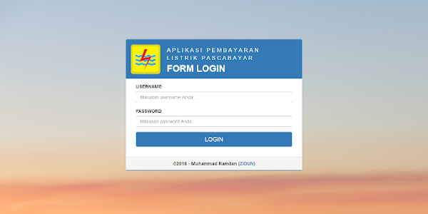 Cara menggunakan Pembayaran Listrik PLN Berbasis Web