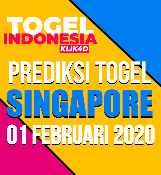 Prediksi Angka Main Togel Singapore 01 Februari 2020 Paito Jitu