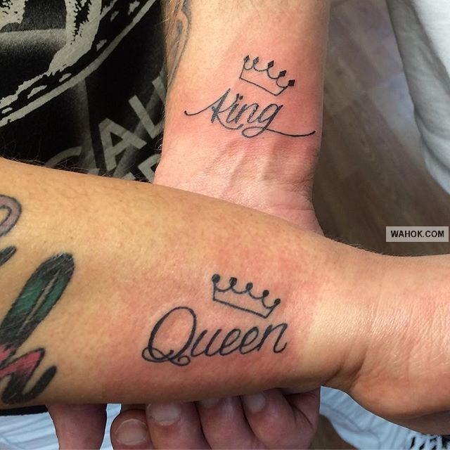 69+ Gambar Tato Raja Ratu / King Queen Tattoos Terbaru Paling Keren Di Lengan Tangan, Punggung