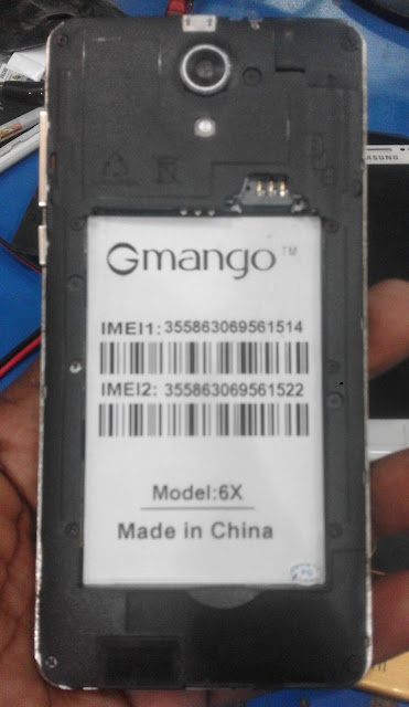 GMANGO X6 FLASH FILE MT6580 BLUE DYSPLAY 100% TESTED