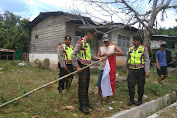 Personil Sat Samapta Polres Langsa Patroli Bendera Sang Merah Putih Untuk Menumbuhkan Semangat Nasionalisme 