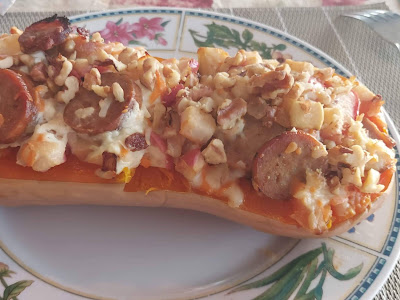 Winter Squadh with Apple Stuffing
