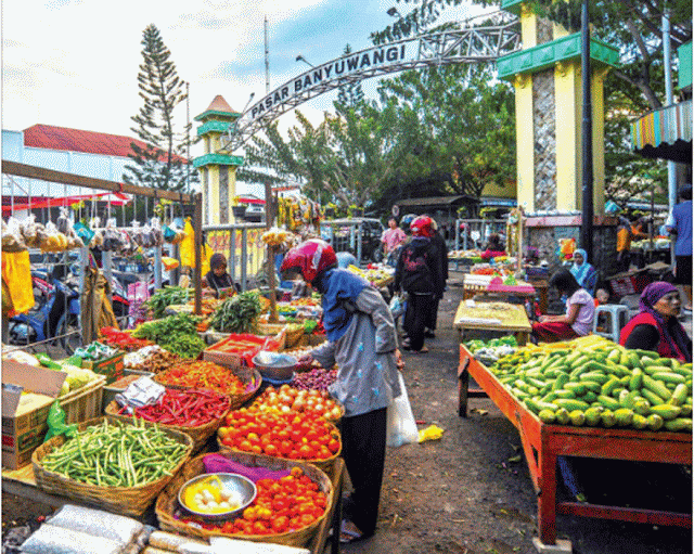 Market In Banyuwangi
