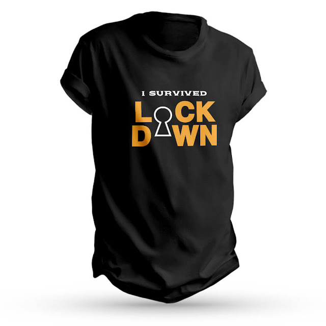 Lockdown T-shirts in Navi Mumbai.