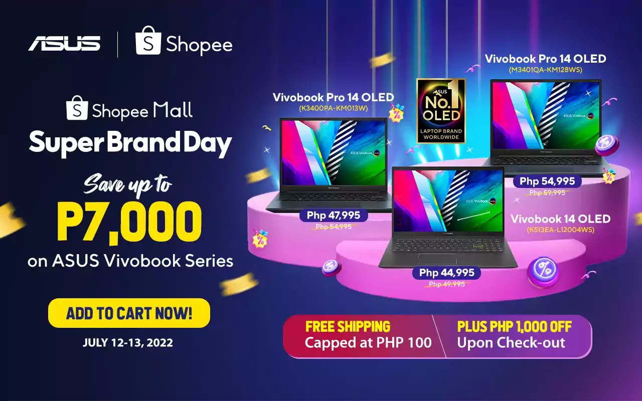 ASUS joins Shopee Super Brand Day Sale