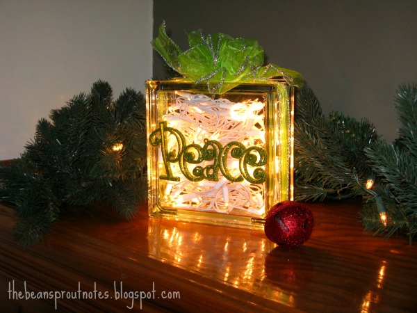 The Bean Sprout Notes: Glass Christmas Light Gift Boxes - 2012