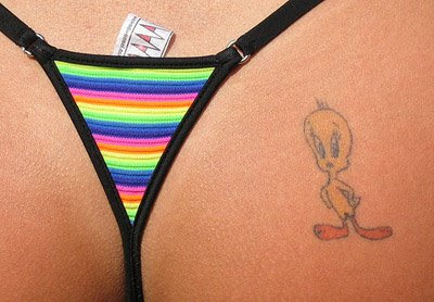 Tweety Pie tattoo