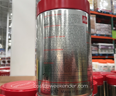 Costco 329798 - Illy Whole Bean Coffee - for your caffeine fix