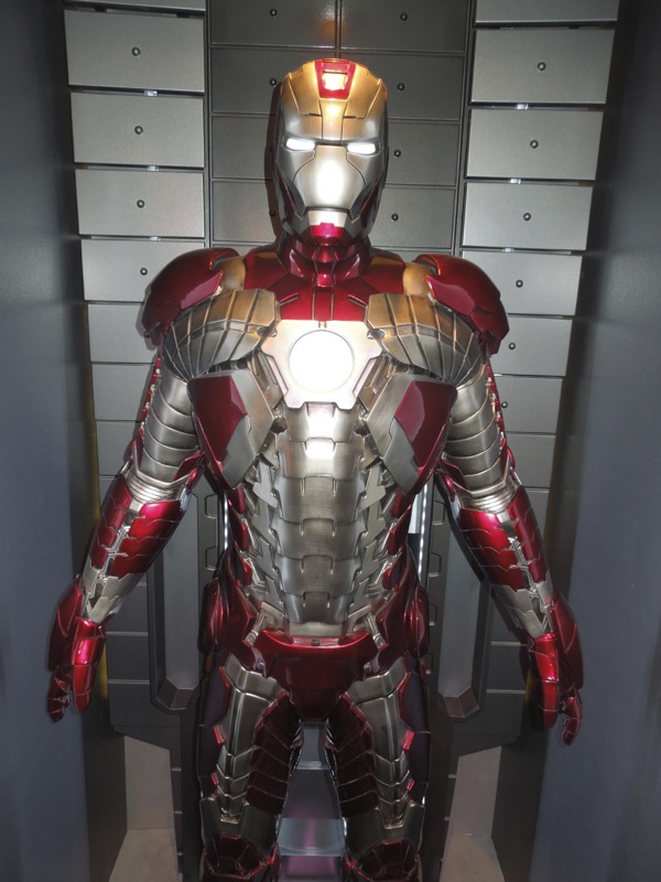 Iron Man Mark V briefcase suit