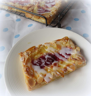 Strawberry Almond Cream Cheese Danish