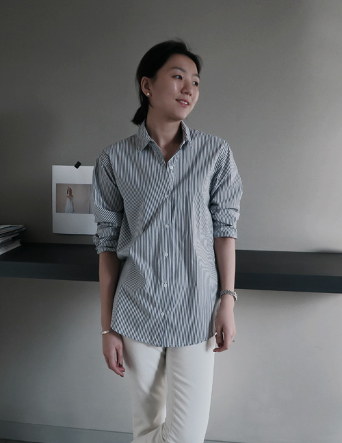  Pinstripe Button-Down Shirt