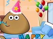 Play Pou Birthday Party