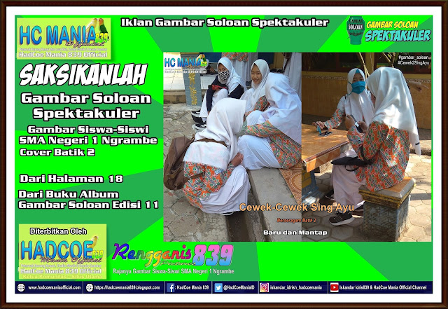Iklan Gambar Soloan Spektakuler - Gambar Siswa-Siswi SMA Negeri 1 Ngrambe Cover Batik 2 18-10