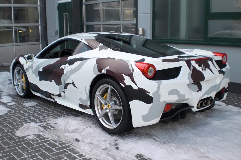 Ferrari 458 Italia Camouflage ~ Sports amp; Modified Cars