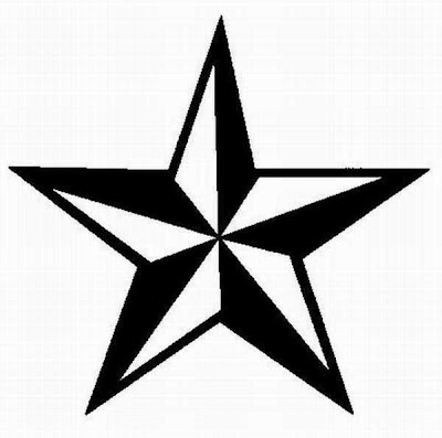 Nautical Star Tattoo Cover Up. Nautical Star Tattoo