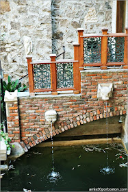 Piscina en el Jardín Interior del Castillo Hammond, Gloucester