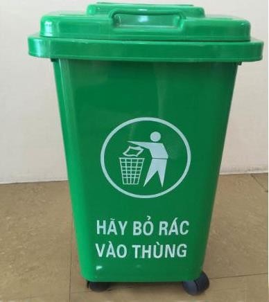 Thùng rác nhựa cao cấp bền bỉ