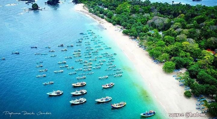 Menjadi Pantai Termahal di Jawa Timur,Pantai Papuma (Pasir Putih Malikan) Jember memiliki keindahan alam yang cantik. Disini sobat juga bisa berkemah ....