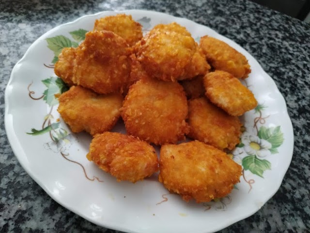 Nugget de pollo por mis mini chefs