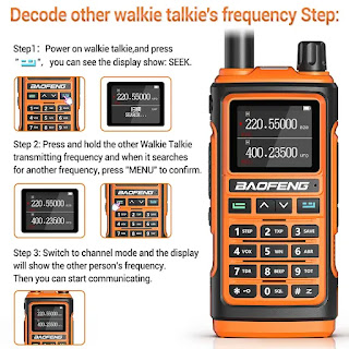 BaoFeng UV-17 Pro V2 Walkie Talkie Wireless Copy Frequency 16 KM Long Range Water resistance