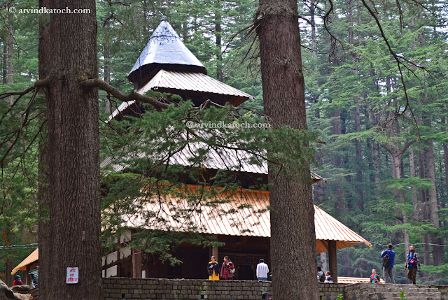 Hadimba Temple, Manali, Himachal, View of Temple,