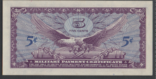 Usa 5 cents 1965 P# M57