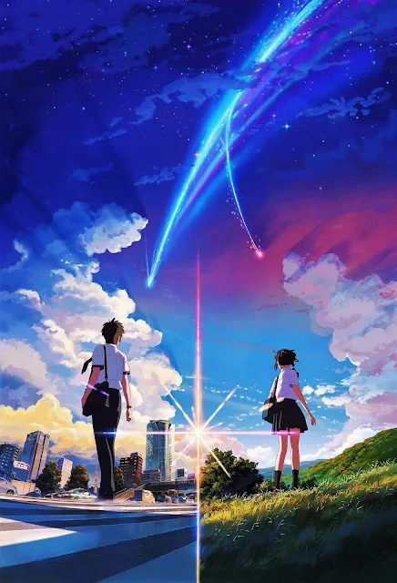 فيلم انمى Kimi no Na wa  بلوراي 1080p مترجم كامل اون لاين Kimi no Na wa تحميل و مشاهدة جودة خارقة عالية بحجم صغير على عدة سيرفرات BD x265 رابط واحد Bluray