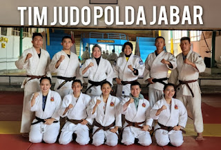 Tim Judo Polda Jabar Ikuti Kejuaraan Judo Piala Kapolri Tahun 2022