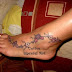 Latest Feet Flower Tattoos Designs 