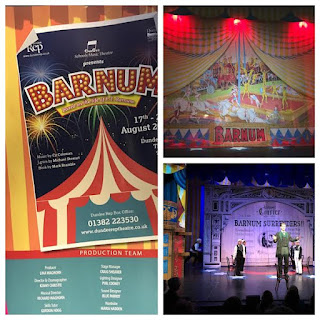 Dundee Schools' Music Theatre perform Barnum August 2016