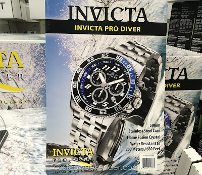 Accessorize and be stylish with the Invicta Pro Diver Men's Watch