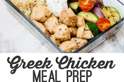 One Pan Greek Chicken Meal Prep (Paleo, Whole30, AIP)