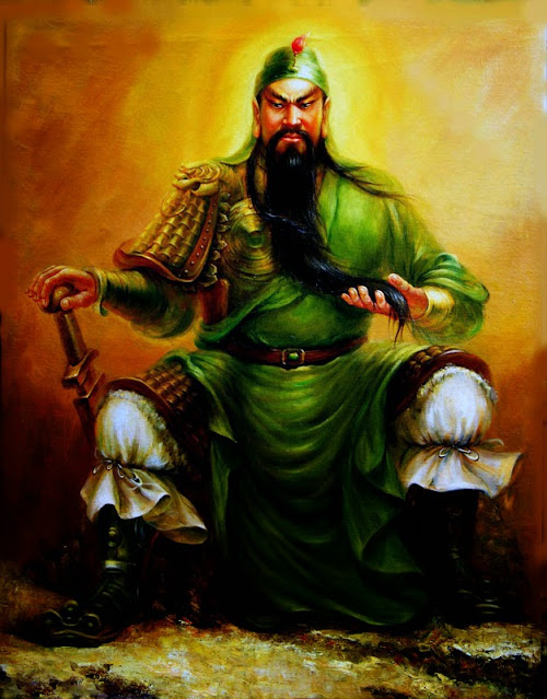 Chapter 27 : The Man Of Beautiful Beard Rides On A Solitary Journey; Guan Yu Slays Six Generals Through Five Passes.
