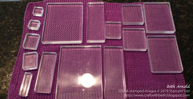 Craft with Beth: Stampin' Up! Cleaning Your Clear Acrylic Blocks